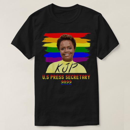 Karine Jean Pierre First Minister van Buitenlandse T-shirt (Design voorkant)
