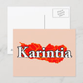 Karinthië Briefkaart (Voorkant / Achterkant)