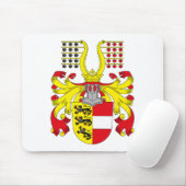 Karinthië wapenschild Mousepad Muismat (Met muis)