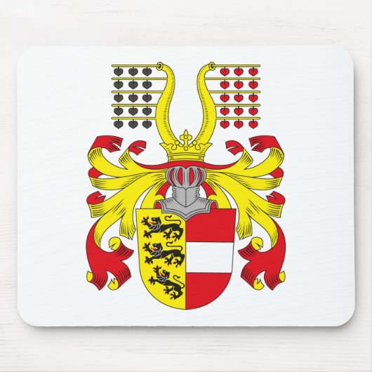 Karinthië wapenschild Mousepad Muismat (Voorkant)