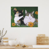 Kari's Cats Poster (Keuken)