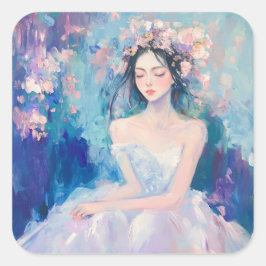 Karissa Kleur Pop Glanzende Sticker