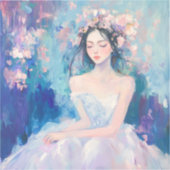 Karissa Kleur Pop Vinyl Sticker (Voorkant)