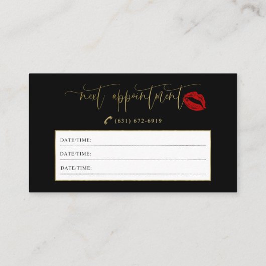 Karissa's aangepaste kaarten | Geen bewerkbare Sja Visitekaartje (Achterkant)