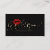 Karissa's aangepaste kaarten | Geen bewerkbare Sja Visitekaartje (Voorkant)