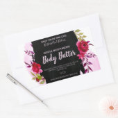 Karkbordkartonnen labels voor de Waterverf van lic (Envelop)