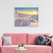 Karkonosze-gebergte, Nationaal Park Canvas Afdruk (Insitu (Woonkamer))
