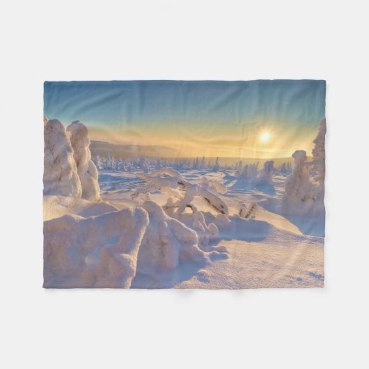 Karkonosze-gebergte, Nationaal Park Fleece Deken (Voorkant (Horizontaal))