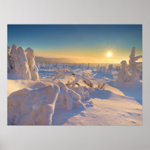 Karkonosze-gebergte, Nationaal Park Poster