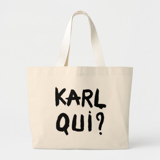 Karl bag grote tote bag (Voorkant)