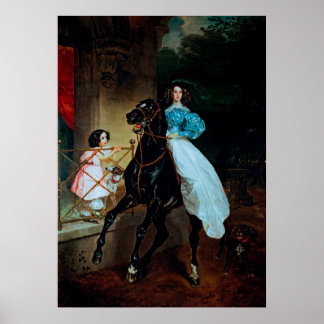 Karl Bryullov: Een Rider Poster