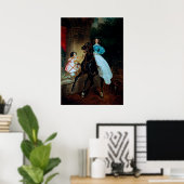 Karl Bryullov: Een Rider Poster (Thuiskantoor)