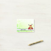 Karl der Käfer, personalisiert Post-it® Notes (Op bureau)