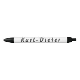 Karl-Dieter Kugelschreiber Zwarte Inkt Pen