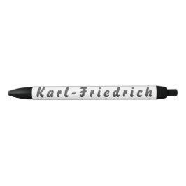 Karl-Friedrich Kugelschreiber Zwarte Inkt Pen