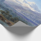 Karl Friedrich Schinkel Uitzicht van Mont Blanc Cadeaupapier (Hoek)