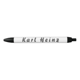Karl Heinz Kugelschreiber Zwarte Inkt Pen