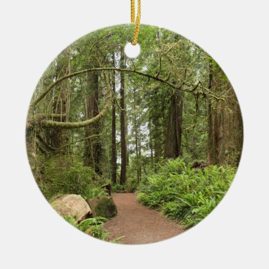 Karl Knapp Trail Keramisch Ornament (Voorkant)