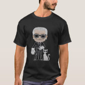 KARL LAGERFELD" T-Shirt (Voorkant)