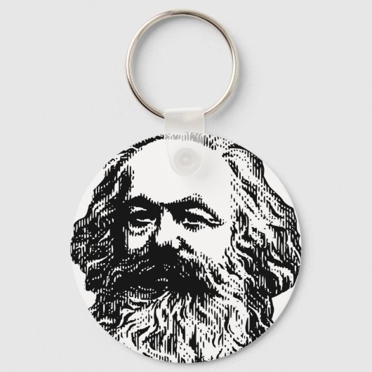 Karl Marx -4jtd4 Sleutelhanger (Voorkant)