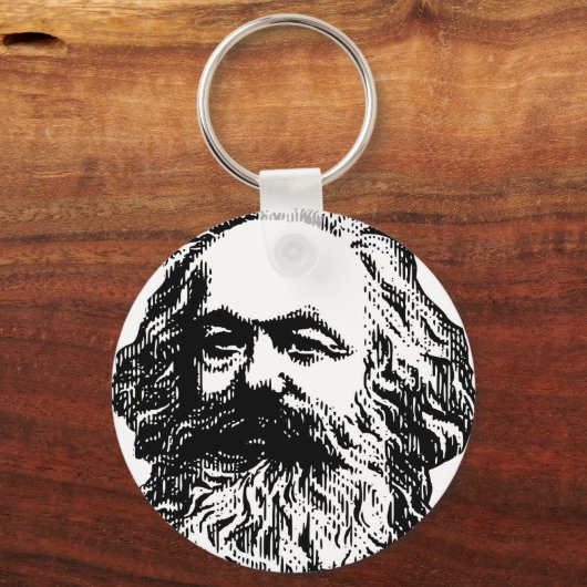 Karl Marx -4jtd4 Sleutelhanger (Voorkant)