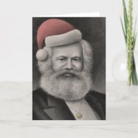 Karl Marx als Kerstman 1