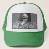 Karl Marx baseball pet (Voorkant)