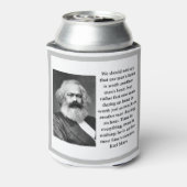 Karl Marx Blikjeskoeler (Blikje Achterkant)