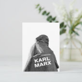 Karl Marx Briefkaart (Staand voorkant)