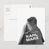 Karl Marx Briefkaart (Voorkant / Achterkant)