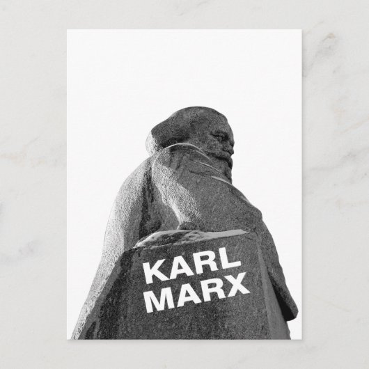 Karl Marx Briefkaart (Voorkant)