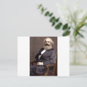Karl Marx Briefkaart (Staand voorkant)