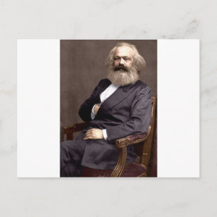 Karl Marx Briefkaart