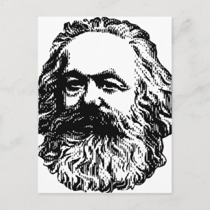 Karl Marx Briefkaart