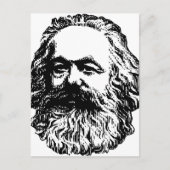 Karl Marx Briefkaart (Voorkant)