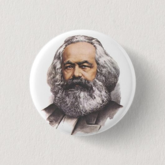 Karl Marx Button (Voorkant)