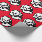 Karl Marx Cadeaupapier (Hoek)