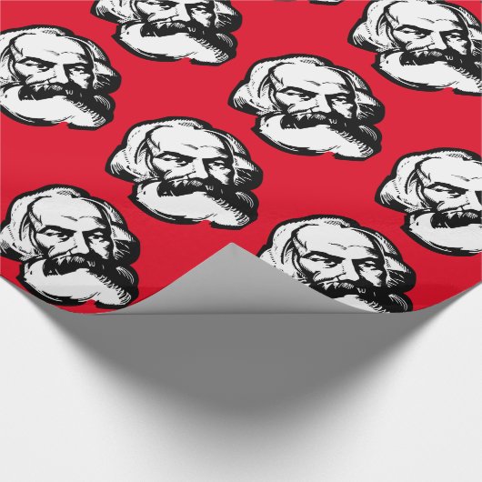 Karl Marx Cadeaupapier (Hoek)