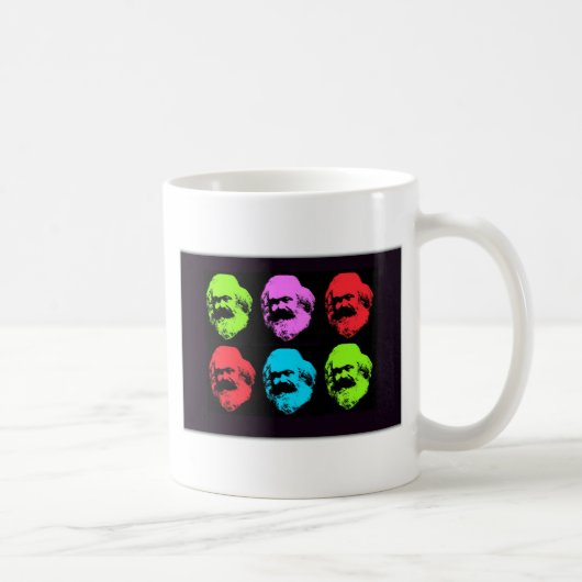 Karl Marx Collage Koffiemok (Rechts)