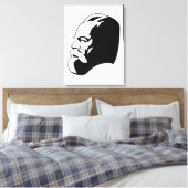 Karl Marx, Communism, Socialism, Soviet Union Canvas Afdruk (Insitu (Slaapkamer))