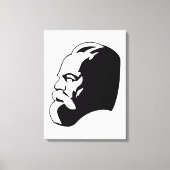 Karl Marx, Communism, Socialism, Soviet Union Canvas Afdruk (Voorkant)