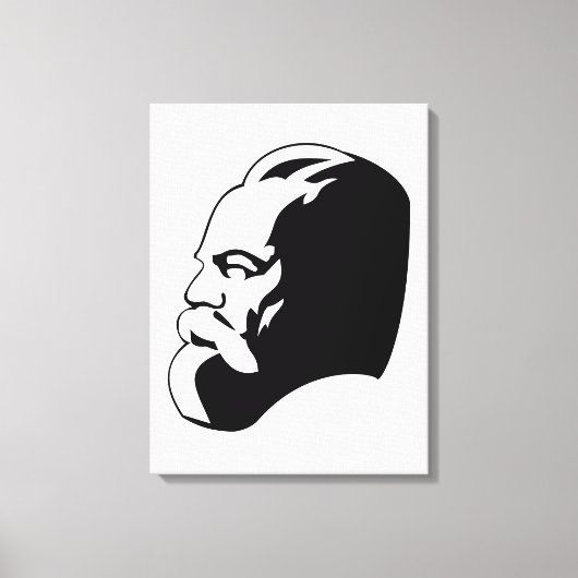 Karl Marx, Communism, Socialism, Soviet Union Canvas Afdruk (Voorkant)