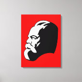 Karl Marx, Communism, Socialism, Soviet Union Canvas Afdruk (Voorkant)