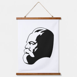 Karl Marx, Communism, Socialism, Soviet Union Hangend Wandkleed