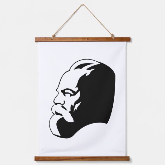 Karl Marx, Communism, Socialism, Soviet Union Hangend Wandkleed (Voorkant)