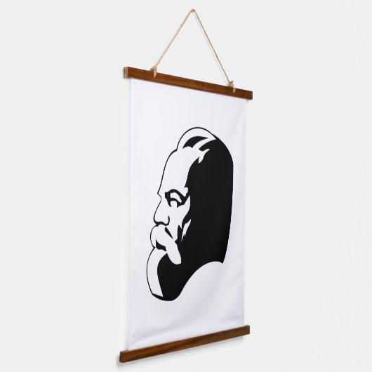 Karl Marx, Communism, Socialism, Soviet Union Hangend Wandkleed (Gebogen)