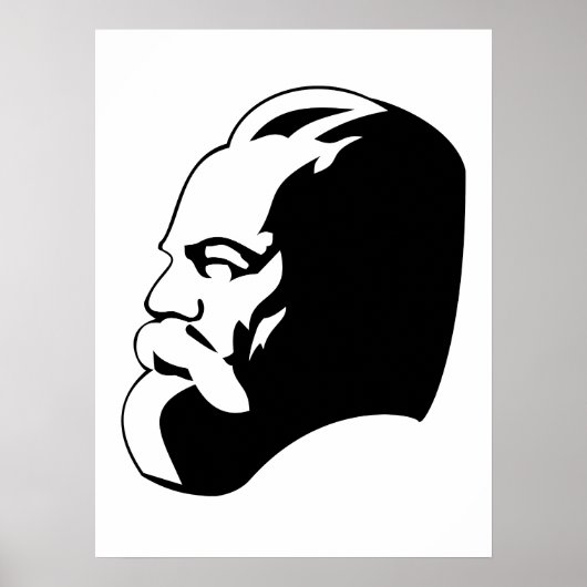 Karl Marx, Communism, Socialism, Soviet Union Poster (Voorkant)