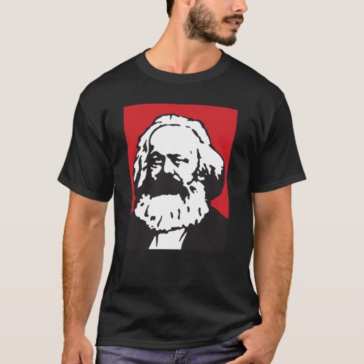 Karl Marx - Communism Socialist  T-shirt (Voorkant)