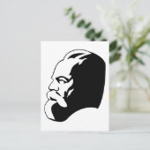 Karl Marx, Communisme, Socialisme, Sovjet-Unie Briefkaart (Staand voorkant)