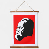 Karl Marx, Communisme, Socialisme, Sovjet-Unie Hangend Wandkleed (Voorkant)